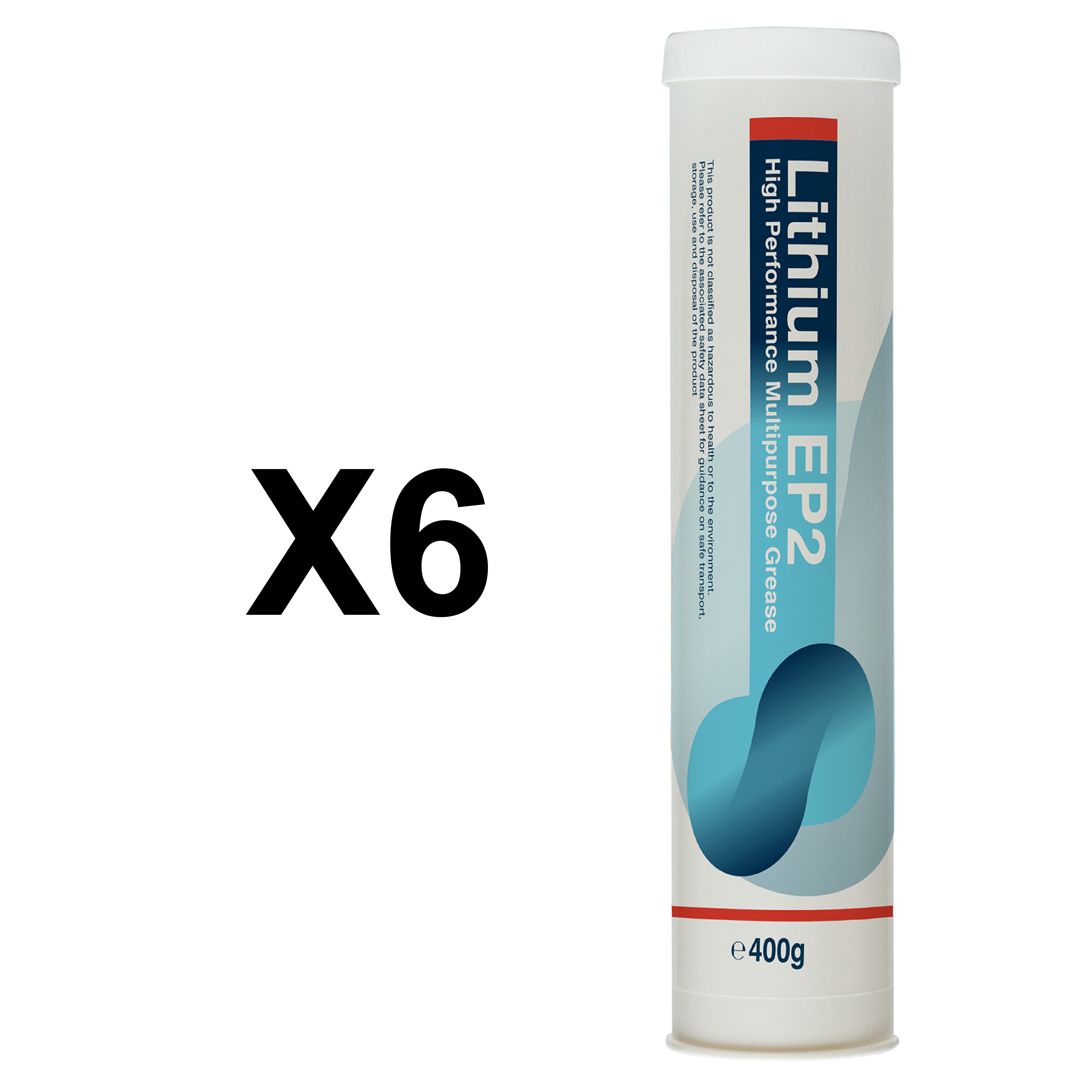Lithium EP2 Grease Cartridge Multi Purpose General Purpose 6 x 400g